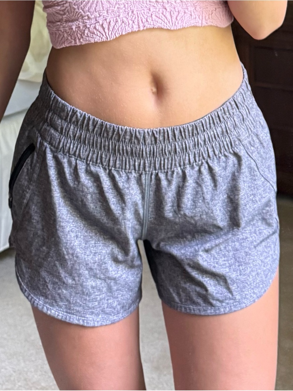 Lululemon Women’s Gray Active Lounge Shorts